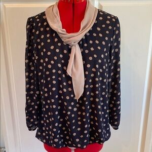 Polka dots blouse